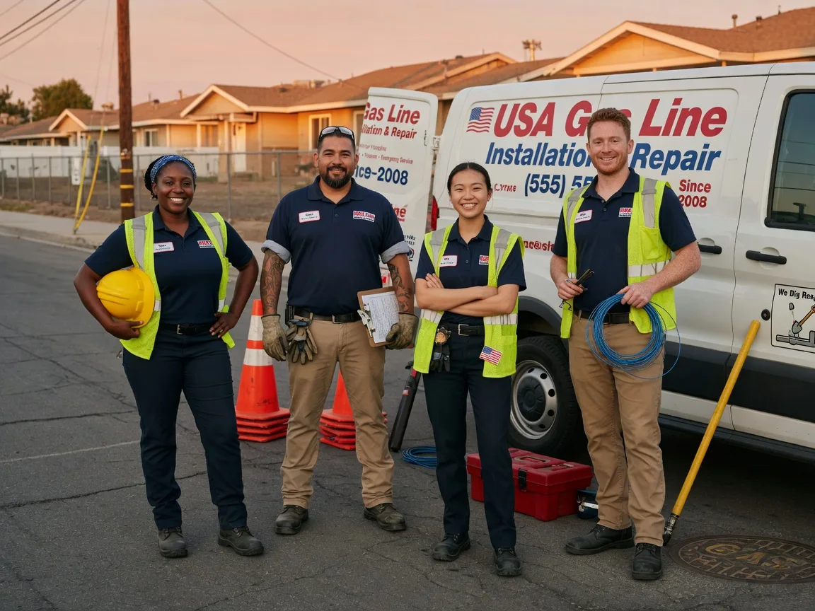 Gas Line Installation company in Throckmorton, TX
